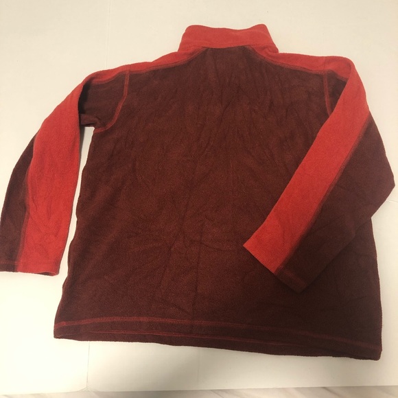 Ll bean half zip fleece sweater size large 14-16 youth - Picture 2 of 3